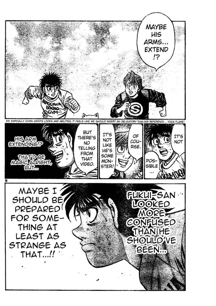 Hajime no Ippo: Fighting Spirit, Chapter 761 image 16